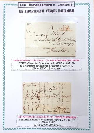 1793-1815, Collection de lettres des départements conquis