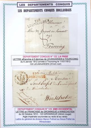 1793-1815, Collection de lettres des départements conquis