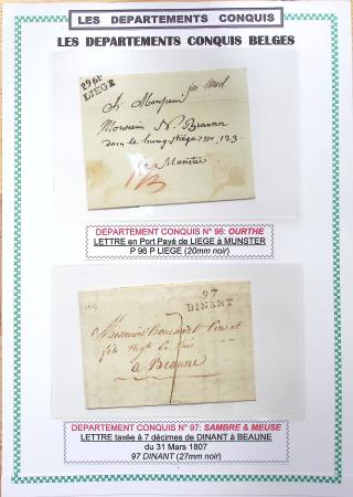 1793-1815, Collection de lettres des départements conquis