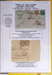 1800-1900env. Étude des types d'oblitérations et cachets