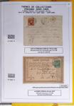 1800-1900env. Étude des types d'oblitérations et cachets
