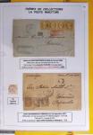 1800-1900env. Étude des types d'oblitérations et cachets