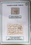 1800-1900env. Étude des types d'oblitérations et cachets