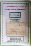 1800-1900env. Étude des types d'oblitérations et cachets