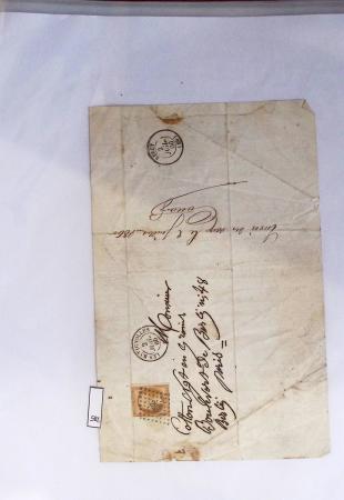 1800-1900env. Étude des types d'oblitérations et cachets