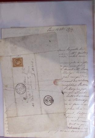 1800-1900env. Étude des types d'oblitérations et cachets