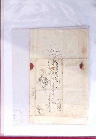 1800-1900env. Étude des types d'oblitérations et cachets