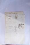 1800-1900env. Étude des types d'oblitérations et cachets