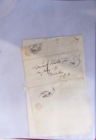 1800-1900env. Étude des types d'oblitérations et cachets