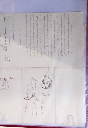 1800-1900env. Étude des types d'oblitérations et cachets