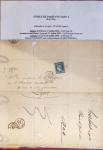 1800-1900env. Étude des types d'oblitérations et cachets