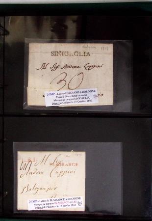 1800-1900env. Étude des types d'oblitérations et cachets