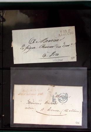 1800-1900env. Étude des types d'oblitérations et cachets