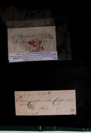 1800-1900env. Étude des types d'oblitérations et cachets