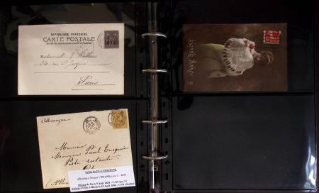 1800-1900env. Étude des types d'oblitérations et cachets