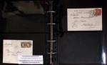 1800-1900env. Étude des types d'oblitérations et cachets