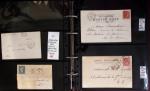 1800-1900env. Étude des types d'oblitérations et cachets