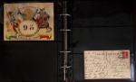 1800-1900env. Étude des types d'oblitérations et cachets