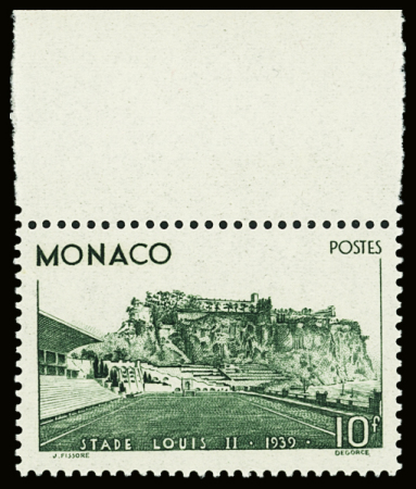 N°184 10f vert, bdf, neuf **, TB