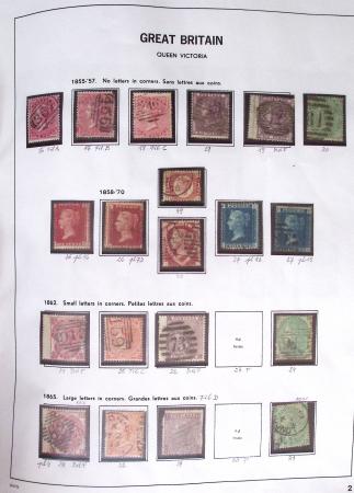 1840-2004 Used collection of GB in one folder with