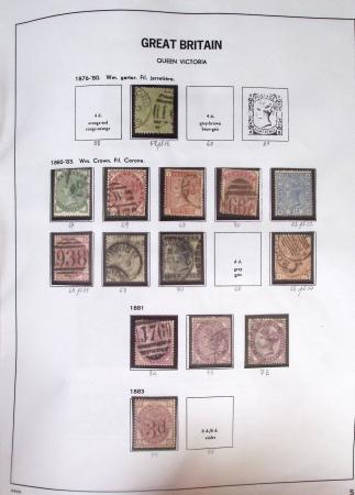 1840-2004 Used collection of GB in one folder with