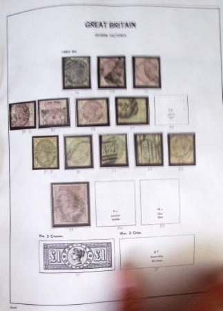1840-2004 Used collection of GB in one folder with
