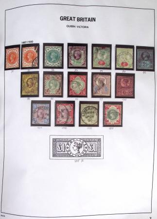 1840-2004 Used collection of GB in one folder with