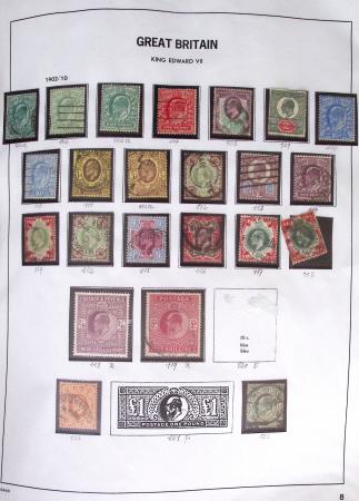 1840-2004 Used collection of GB in one folder with