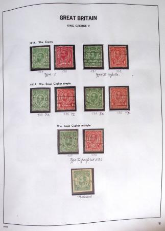 1840-2004 Used collection of GB in one folder with