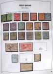 1840-2004 Used collection of GB in one folder with