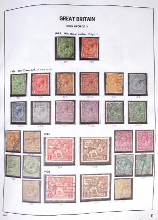 1840-2004 Used collection of GB in one folder with