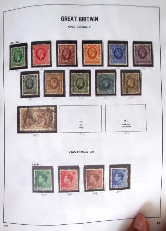 1840-2004 Used collection of GB in one folder with