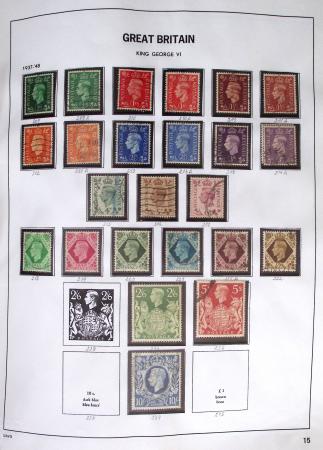 1840-2004 Used collection of GB in one folder with