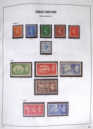 1840-2004 Used collection of GB in one folder with