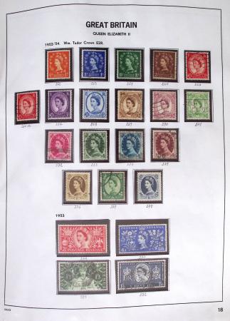 1840-2004 Used collection of GB in one folder with