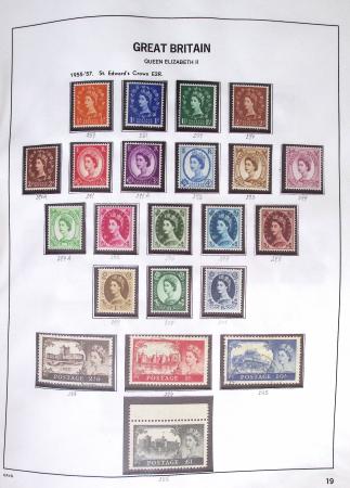 1840-2004 Used collection of GB in one folder with