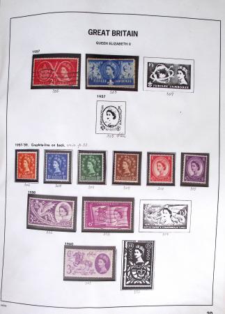 1840-2004 Used collection of GB in one folder with