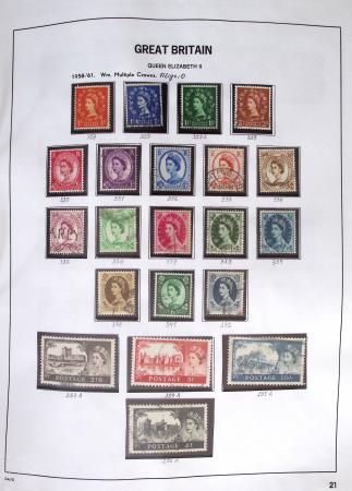 1840-2004 Used collection of GB in one folder with