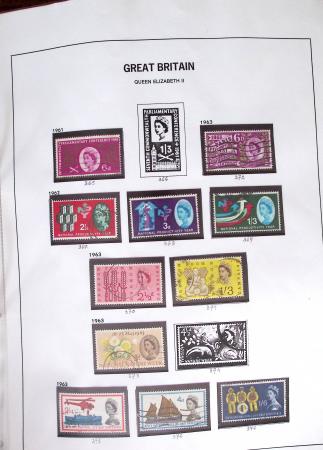 1840-2004 Used collection of GB in one folder with