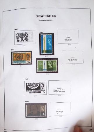 1840-2004 Used collection of GB in one folder with