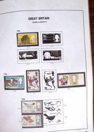 1840-2004 Used collection of GB in one folder with