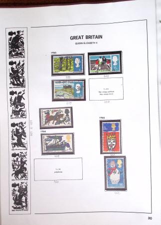 1840-2004 Used collection of GB in one folder with