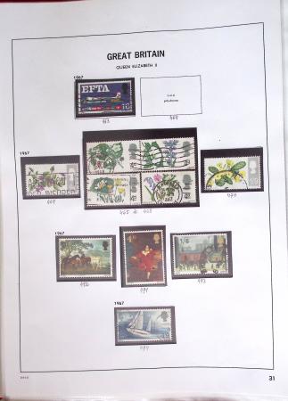 1840-2004 Used collection of GB in one folder with