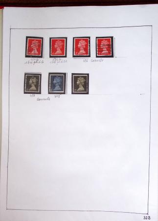 1840-2004 Used collection of GB in one folder with