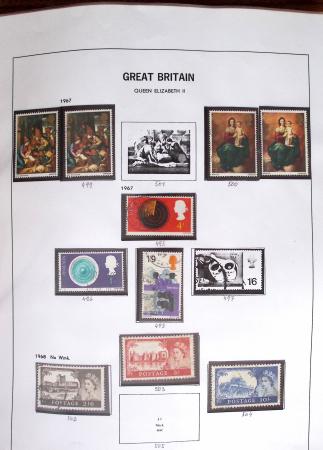 1840-2004 Used collection of GB in one folder with