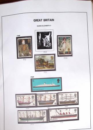 1840-2004 Used collection of GB in one folder with