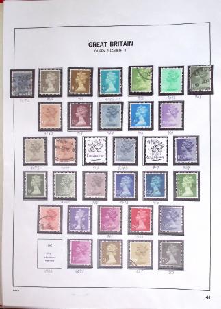 1840-2004 Used collection of GB in one folder with