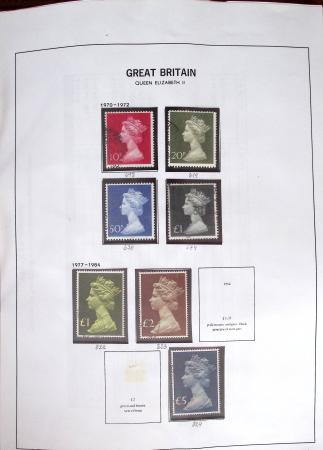 1840-2004 Used collection of GB in one folder with