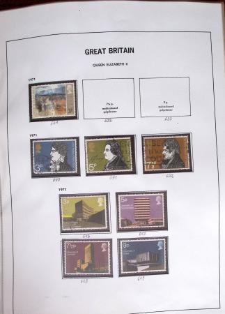 1840-2004 Used collection of GB in one folder with