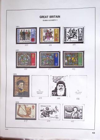 1840-2004 Used collection of GB in one folder with